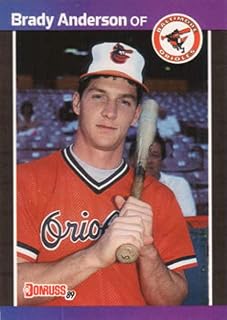 Baseball 1989 Donruss #519 Brady Anderson NM-MT RC Rookie Orioles