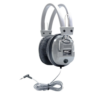Deluxe Stereo Headphone W VOL by HamiltonBuhl – Single, Plastic, Gray/Black, Model SC-7V
