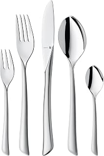 WMF Virginia Cromargan Protect Cutlery Set for 12 People, Silver, 60-Piece