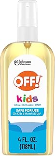 OFF! Kids Mosquito & Tick Repellent Spray, Botanically Inspired, Safe for Use On Kids, 4 oz