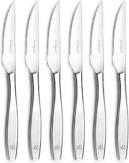 Lou Laguiole Figure Miroir Serving Cutlery Set of 2 Mirror Finish