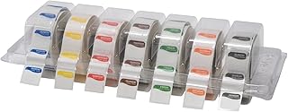 DayMark Safety Systems I132152 Day of The Week 3/4" Square Dissolvable Labels, Monday-Sunday, Label Dispenser Included (7,000 Labels)