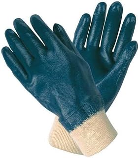 MCR Safety 9781L Predalite Premium Nitrile Glove, Large, Blue (Pack of 12)