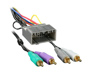 Radio Wiring Harness for Chry/Dodge 02 Amp Int by Metra – Plastic, MULTI COLOR, Model 70-6503