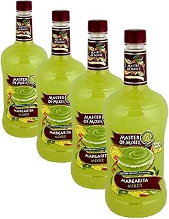 MASTER OF MIXES Margarita Mix, 59.1 Fl Oz Bottle (Pack of 4)