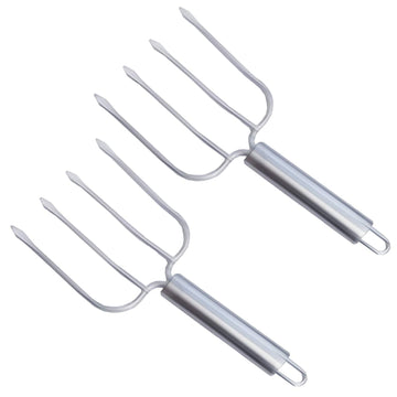 Home Servz Stainless Steel Meat Fork, 9.6 Inch, Set of 2