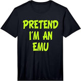Mens Pretend I'm an Emu Party Performance T-Shirt