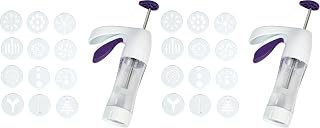 Wilton Simple Success Cookie Press,13-Piece,(Pack of 2)