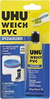 UHU 46655 – Special Glue for Soft Plastics, Tube 30 g