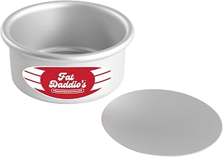 Fat Daddio's PCC-42 Anodized Aluminum Round Cheesecake Pan, 4 x 2 Inch