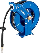 Global Industrial Spring Retractable Hose Reel with 1/2" x 50'L Heavy Duty Hose, 3250 PSI