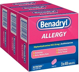 Benadryl Allergy Ultratab Tablets (144Count) iiiIII