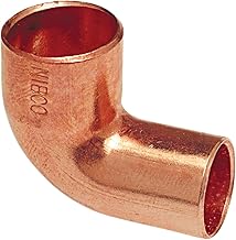 NIBCO 1/2" NOM FTG x C Copper 90 Degree Close Rough Elbow U6072 1/2-1 Each