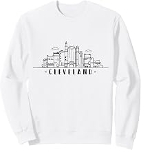 Cleveland Ohio Skyline Sweatshirt