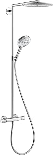hansgrohe Showerpipe Raindance Select chrome with head shower Raindance Air 1jet 300mm
