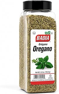 Badia Whole Oregano Leaves, 5.5 oz – Aromatic Dried Oregano Herb Leaves