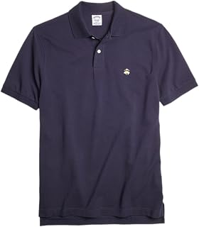 Brooks Brothers Mens Slim Fit Mesh Cotton Performance Golden Fleece Polo Shirt