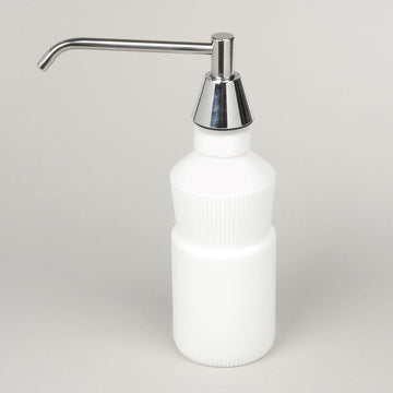 Lavatory Mounted All Purpose Soap Dispenser with 6" Spout by ASI – 6"L x 2"W x 3.5"H, Metal, Chrome, Model 0332-D