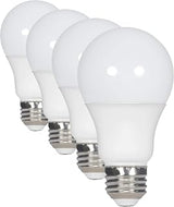 Satco S11410 9.5-Watt A19 LED Light Bulbs, 60-Watt Replacement, 3000K Warm White, 760 Lumens(Pack of 40)