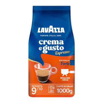 Espresso Crema e Gusto 1000g Whole Beans by Lavazza – 35.27 Ounce (Pack of 1)