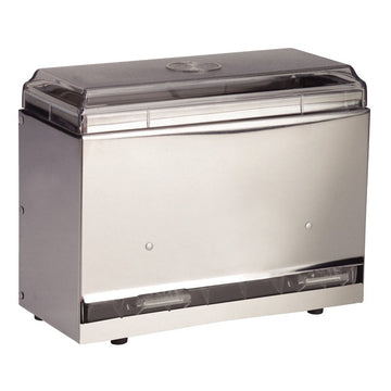One-Sided Bulk Straw Dispenser by Vollrath – One Size, Stainless Steel, Model 3825-28