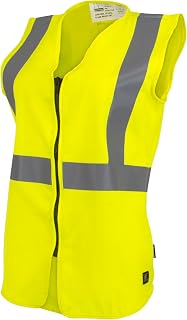 Radians Women's Flame-Resistant Class 2 AR/FR Westex DH Vest Hi-Vis Green Regular M