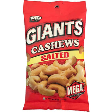 Salted Cashew by GIANTS – 4 Ounces