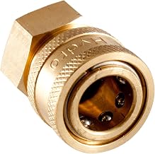 MTM Hydro 24.0069 4200 PSI 3/8 F Brass Quick Coupler
