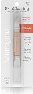 Neutrogena SkinClearing Blemish Concealer Face Makeup, Buff 09, .05 oz