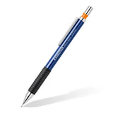 Mars micro Precision Retractable Mechanical Pencil for Writing by STAEDTLER – 1 Count (Pack of 1), Rubber metal, graphite grey, Model 775 09