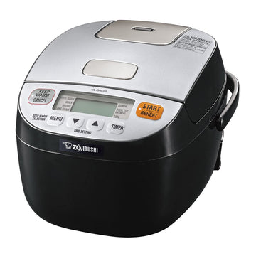612252- Micom Rice Cooker and Warmer by Zojirushi – medium, 0.75 quarts, Non-stick coated aluminum, Silver Black, Model NL-BAC05SB