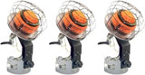 Mr. Heater 30,000-45,000 BTU 540-Degree Liquid Propane Tank Top Heater | Bundle includes Constructed with an adjustable 360-degree burner, Perfect for use with Liquid Propane Safety, (3 items)