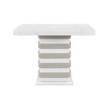 D2507 BAR Table by Global Furniture USA – Engineered Wood, White-beige, Model AMZ-D2507BT