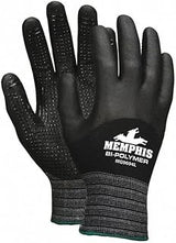 MCR Safety MG9694M Work Gloves, Medium, Black, 1-Pair