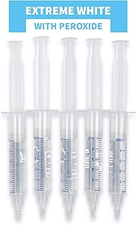 SOVA White - Teeth Whitening Replacement Gel - Peroxide for Extreme Whitening - 5 Pack - BPA, Latex, Phthalates & PVC Free