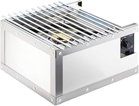 Cal-Mil 3390-55 Urban Butane Burner Housing, 14" Height, 12.5" Width, 7.25" Length, Stainless Steel