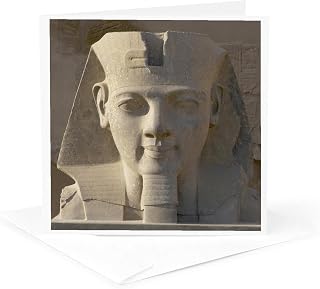 Ramesses II, New Kingdom, Temple of Luxor, Egypt-CN02 PRI0025 - Prisma 1 Greeting Card with envelope
