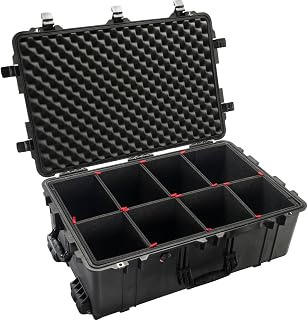 Pelican 016500-0050-110 Protector Case Black w/TrekPak