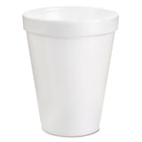 8J8 Foam Drink Cups by DART – 25 Count (Pack of 4), 8.0 ounces, Foam, White, Pack of 4