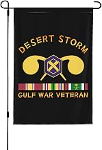US Chemical Corps Desert Storm Veteran Double-Sided Garden Flag 12.5" x 18" Yard Lawn Outdoor Decor99