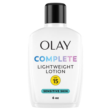 Complete Lotion Moisturizer with SPF 15 Sensitive by Olay – 6 Ounce (Pack of 1), Model 7560900098