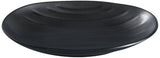 Asian Style Black Pearl Melamine with Matting Surface 9 1/2" OVAL DEEP PLATE box of by Yanco – Medium, Melamine, Black, Pack of 48, Model BP-2109