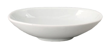 Ventana Oval Bowl with Foot by Vertex China – 6 inches, 6.0 ounces, Porcelain, Porcelain White, Pack of 36