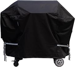 PIT BOSS Universal Pellet Grill Cover Large | 46” to 55” | Heavy-Duty 300D PVC Fabric: Weather- and UV-resistant