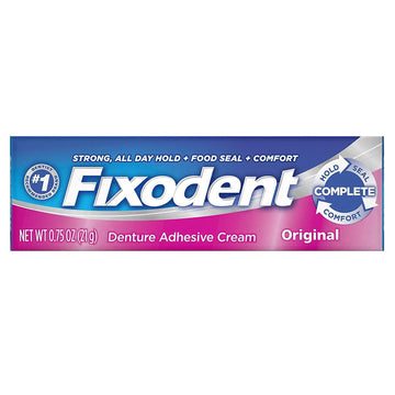 Denture Adhesive Cream Original 0.75 oz (Pack of 11) by Fixodent – Pack of 11, Model PPAX1164640