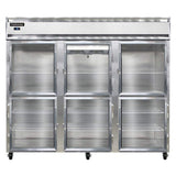 3FE-GD-HD Extra-Wide Three Section Reach In Glass Door Freezer by Continental Refrigerator – Commercial Grade