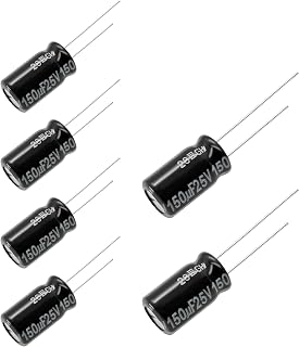 Replacement for 6 pcs Panasonic FR Series Capacitors 25V 150uf Ultra Low ESR