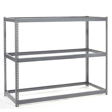 Wide Span Rack 48Wx36Dx96H by Global Industrial – 3, Alloy Steel, Grey, Model 716672
