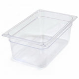 Carlisle StorPlus Polycarbonate Food Pan by Carlisle FoodService Products – 6" (Pack of 1), 19.4 quarts, Polycarbonate (PC), Clear, Model 10202B07