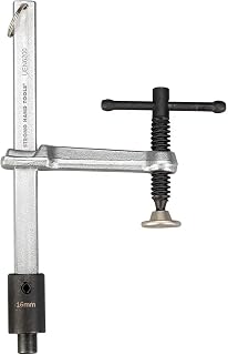 Strong Hand Tools Inserta Clamps, Fits 16mm Holes, 200mm Capacity, 100mm Throat Depth, 181 kg Clamping Pressure, 20mm x 10mm Rail Size, UEN6200